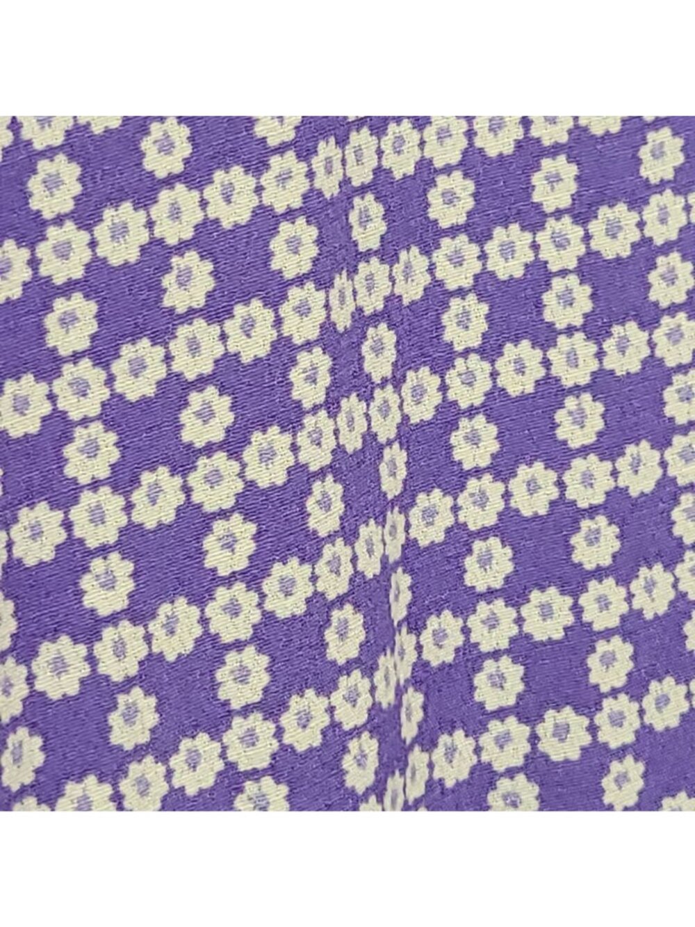 Per Una Purple Floral Midi Dress 20 Wrap Style Short Flutter Sleeve Ruffle Hem - Picture 4 of 15